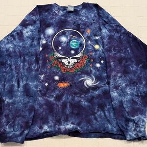 Vintage 1997 Grateful Dead Space your Face long sleeve shirt. Size XXL